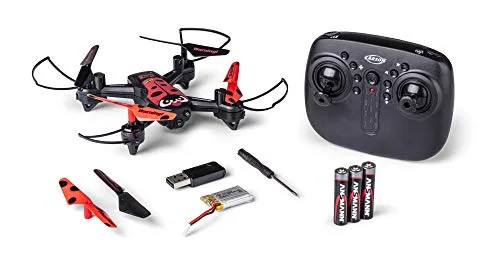 Carson Modellsport X4 Quadcopter Angry Bug 2.0 - Einsteigerfreundlicher Quadrocopter - RC-Modelle: Der Angry Bug 2.0 Quadcopter überzeugt mit kinderleichtem Handling, automatischer Höhenkontrolle und Headless-Funktion für Einsteiger und Fortgeschrittene.