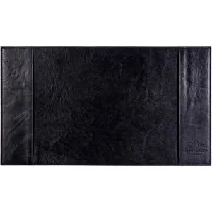 Alpenleder Schreibunterlage Piemont, ebenholz, Echt Leder, Büffelkalbsleder, blanko, 51,5 x 29cm