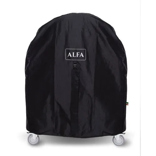 Alfa Forni Grillabdeckung Telo copriforno Nero für 5 Pizzen - Schützende Grillabdeckung für Alfa Forni Modelle, langlebig und wetterfest, ideal für den Außenbereich, damit Ihr Grill immer einsatzbereit bleibt! Perfekt für Gartenliebhaber und Grillfans! Mit geprüfter Qualität.