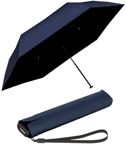 Knirps US.050 Ultra Light Slim Manual Taschenschirm in blau von Knirps