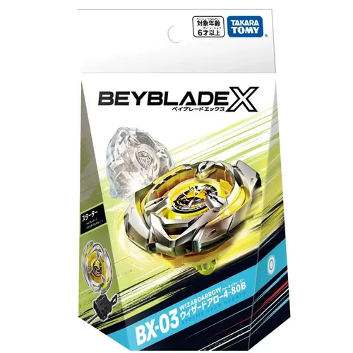 Takara Tomy Beyblade X Starter BX-03 Wizard Arrow 4-80B In Stock
