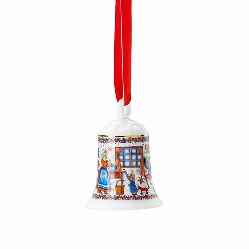 Porzellanglocke Weihnachtsglocke 2020 - Hutschenreuther - Weihnachtsbäckerei -
