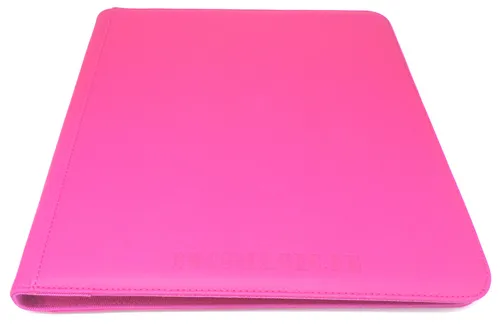 Docsmagic.de Premium Pro-Player 12-Pocket Playset Zip-Album Pink - 480 Card Bind