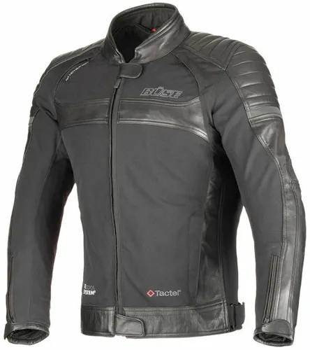 BÜSE Ferno Damen-Lederjacke, Schwarz, DM-Lang / 76