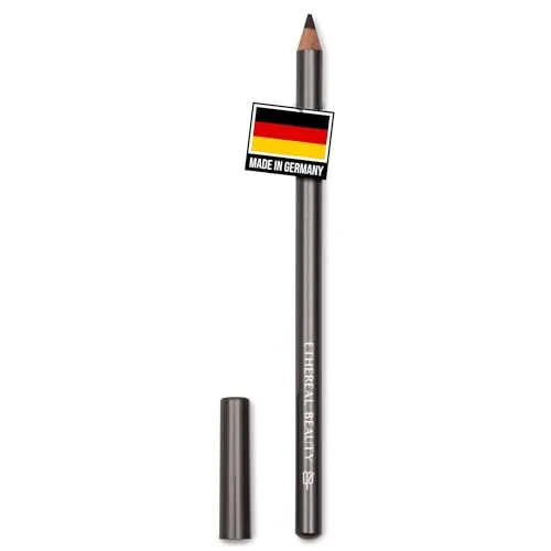 Ethereal Beauty - Eyeliner - Natural Soft Eye Pencil - Brownie - veganer weicher intensiver Kajalstift Kohl Kajal in mattem Dunkelbraun für Augen Make Up 1,49g