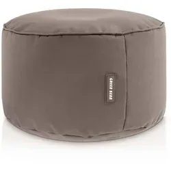 Green Bean Sitzsack-Hocker, Braun, Textil, Füllung: Styroporkugeln, Rund, 45x25x45 cm, Hergestellt in Deutschland, Wohnzimmer, Hocker, Sitzsäcke, XXL Sitzsäcke
