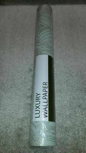 Vliestapete AS LUXURY WALLPAPER 1 x 36971-4 ( 1Rolle) Grün Gold Blättermuster