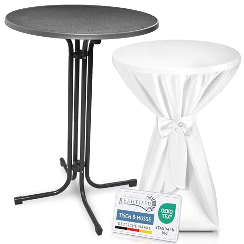 Klapptische Weiß von Beautissu