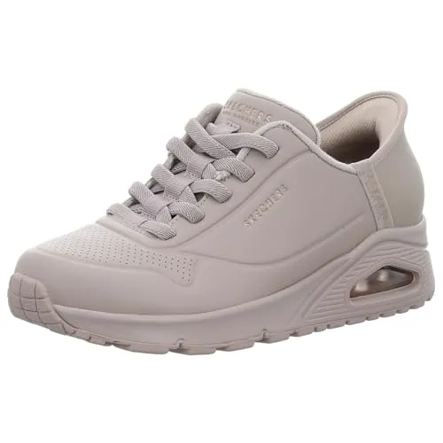 Skechers Slip Ins UNO Easy Air Damen Sneaker - Damen-Schnürhalbschuhe mit Memory Foam und Luftkissen für optimalen Komfort und leichtes An- und Ausziehen.