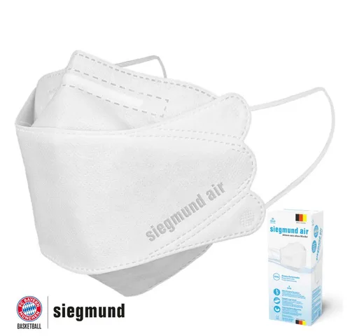 20x Siegmund Air FFP2 Maske weiß
