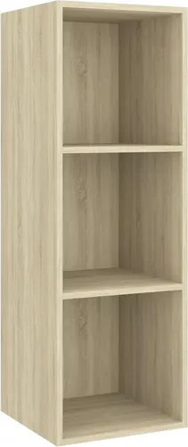vidaXL TV-Wandschrank Sonoma-Eiche 37x37x107 cm