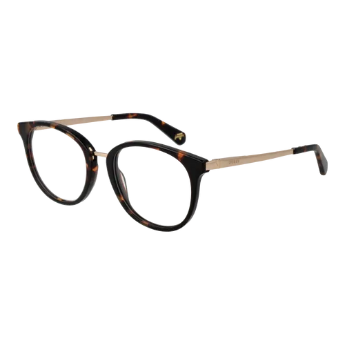 Guess Brillenfassung GU5218 052 51 – Stilvoll und zeitlos - Moderne unisex Brillenfassung in Braun aus hochwertigem Azetat. Mit praktischem Federscharnier für optimalen Tragekomfort. Ideal für den täglichen Einsatz.