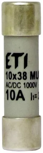 ETI 002625400 Multimetersicherung (Ø x L) 10.30mm x 38mm 2A 1000V Inhalt 1St.