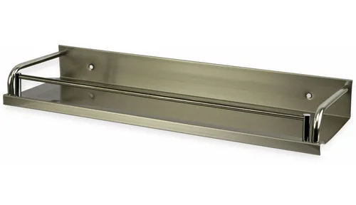 A.T.Shop s.r.o Küchenregal, Gewürzboard, 60 cm, Edelstahl gebürstet