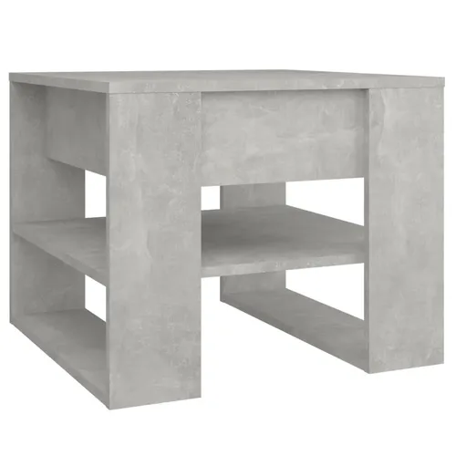 vidaXL Couchtisch Betongrau 55,5x55x45 cm in grau von vidaXL