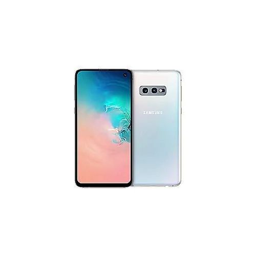 Samsung Galaxy S10e 128GB - Prism White, Single SIM - Simlockfreies Handy mit 128GB Speicher, kompaktem Design und leistungsstarker Dual-Kamera für beeindruckende Fotos.