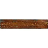vidaXL Tischplatte 180x40 cm aus massivem Altholz