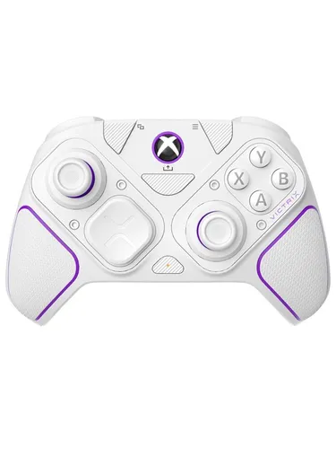 Victrix Pro BFG - White - Wireless Controller für Xbox One - Gaming-Zubehör mit anpassbarem Design, Dolby Atmos für räumlichen Sound und vielseitigen Verbindungsmöglichkeiten (wireless/wired) für das ultimative Spielerlebnis.