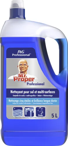 P&G Professional Mr. Proper Professional Boden- + Flachenreiniger Ozean 5 L