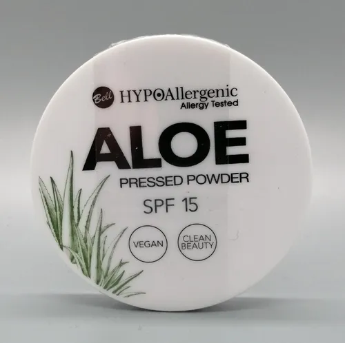 Bell: HYPOAllergenic ALOE PRESSED POWDER/PUDER SPF 15 - 04 Honey - 5 g
