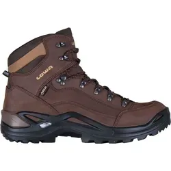 Lowa Renegade GTX Mid Herren (Espresso), 46 EU - Wanderschuhe mit GORE-TEX Futter für trockene Füße und optimale Atmungsaktivität. Die VIBRAM EVO-Sohle sorgt für Stabilität und Griffigkeit auf jedem Terrain.