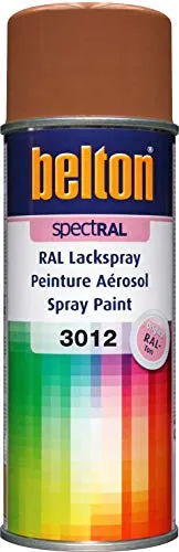 belton spectRAL Lackspray RAL 3012 beigerot, glänzend, 400 ml - Profi-Qualität