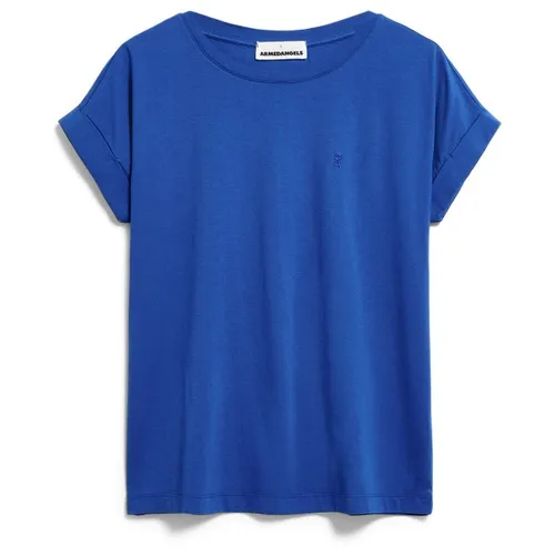 ARMEDANGELS Damen T-Shirt IDAARA Loose Fit in Dynamo Blue von ARMEDANGELS