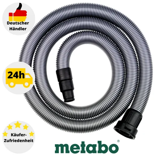 Metabo Saugschlauch 631752000 Ø 35mm L-2,5 m - Staubsauger-Ersatzteile, ergonomisches Design für komfortables Arbeiten und ideal für Nass- und Trockeneinsätze.