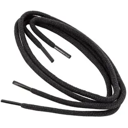 Collonil Schnürsenkel Schnürsenkel / Schuhband - Kordel - rund - Ø ca. 3 mm schwarz 180 cm