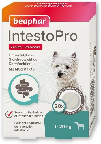 BEAPHAR IntestoPro Tabs für Kleine Hunde