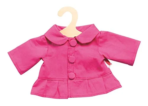 Heless 1325 - Jacke Pinky im angesagten Pink, für Puppen, Größe 28 - 33 cm