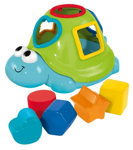 Sortierspielzeug Simba ABC Schwimmende Sortierschildkröte mit 5 Steckteilen 20cm