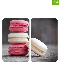 Herdabdeckplatte Universal Macarons 2er Set von WENKO