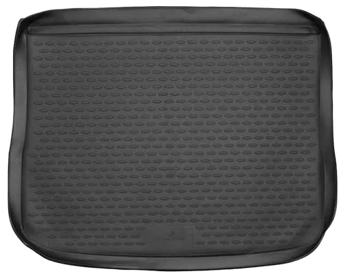 WALSER XTR Kofferraumwanne für VW Tiguan I (5N) 2007-2018 - Passgenaue Antirutschmatte für optimalen Schutz im Kofferraum. Robuste Gummimatte mit hohem Rand, ideal für Transport und Pflege. Wasserdicht und leicht zu reinigen, perfekt für jeden Einsatz.