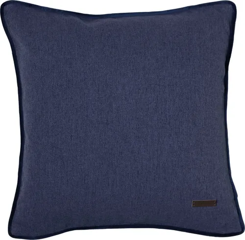 Esprit Dekokissen Harp, mit Keder und Applikation, Kissenhülle ohne Füllung, 1 Stück