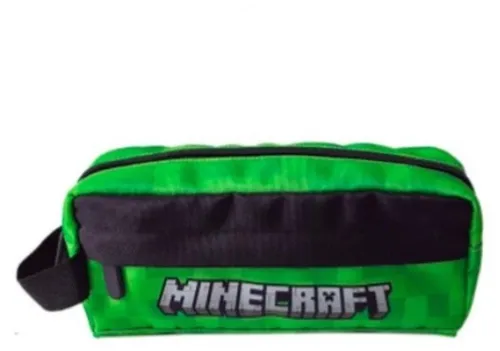Minecraft Federmäppchen mit zwei Fächern
