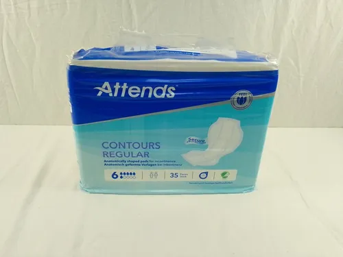 Attends Contours Regular 6 Inkontinenzeinlagen 1x35 Stück