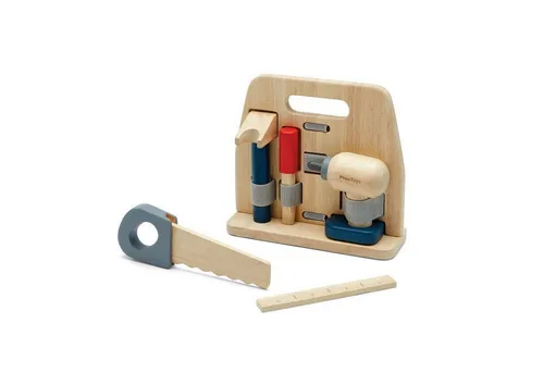 Produktbild Plantoys Spielwerkbank Handwerker Set