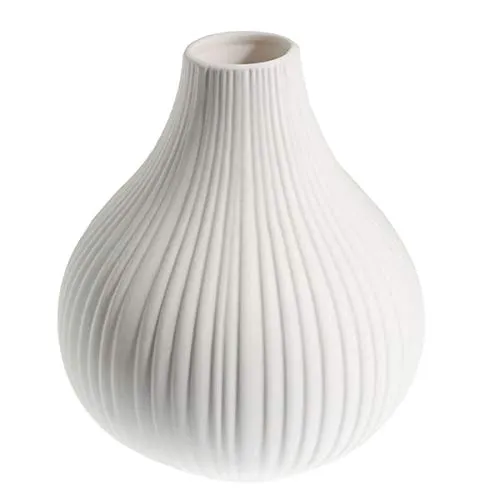 Storefactory - Ekenäs - Vase - Keramik - Matt - Weiß - Maße (ØxH): 21 x 24,5 cm