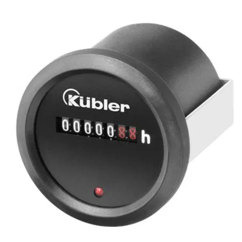 Kübler Automation HR 47 AC Betriebsstundenzähler 3.474.901.075 - Elektrische Messgeräte: Analoger Betriebsstundenzähler mit IP65 Schutz, ideal für präzise Laufzeitmessungen in rauen Umgebungen.
