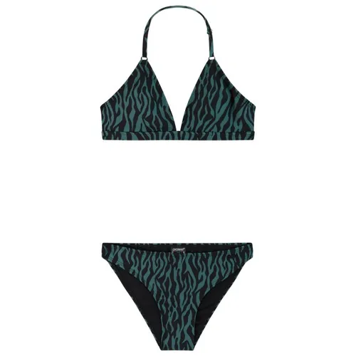 Protest - Kid's PRTFabu Triangle Bikini - Blau, Gr 176 - Moderner Triangle Bikini für Mädchen in Blau, Größe 176; perfekt für den Badespaß. Hergestellt aus 88% recyceltem Polyester und 12% Elasthan für optimalen Tragekomfort. Entdecken Sie mehr Bademode von Protest bei Bergfreunde.de!
