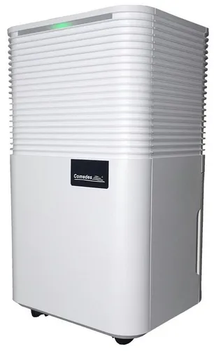 Comedes® Luftentfeuchter 12l/24h - geräuscharmer Entfeuchter für optimale Raumklima - Luftentfeuchter für Wohnräume und Büros bis 25m², 12l Entfeuchtungsleistung täglich, leise und energieeffizient mit automatischer Abschaltung für frische Luft ohne Schimmel.