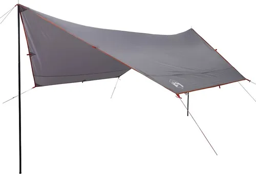vidaXL Tarp Orange 430x380x210 cm - Wasserdicht und vielseitig einsetzbar - Zelt, strapazierfähiger und wasserfester Taft mit PU-Beschichtung, perfekt für Outdoor-Aktivitäten und als Überdachung oder Bodenplane einsetzbar.
