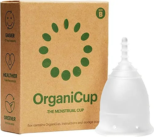 OrganiCup – Menstruationstasse (Größe B) von AllMatters
