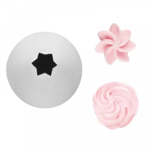 Dr.Oetker Sterntülle 6mm Tülle Edelstahl