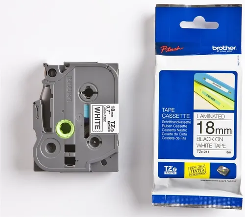 Brother Sonstiges Drucker-Zubehör TZe-241 18mm (8m) Schriftband