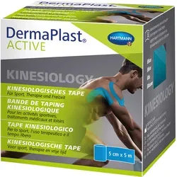 DermaPlast Active Kinesiology Tape blau 5 cm x 5 m 