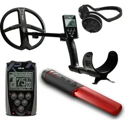 XP DEUS X35 28 RC Metalldetektor + WSA Kopfhörer + MI6 Pinpointer (DEUS-28X35RCWSA6GE)