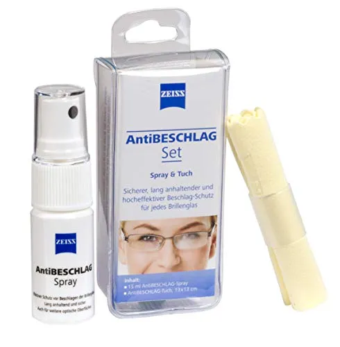 ZEISS AntiBESCHLAG Set (Spray 15ml + Tuch)