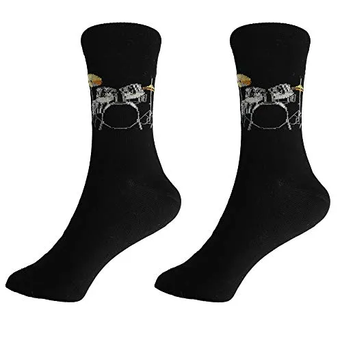 mugesh Musik-Socken Schlagzeug (43/45) - Schönes Geschenk für Musiker